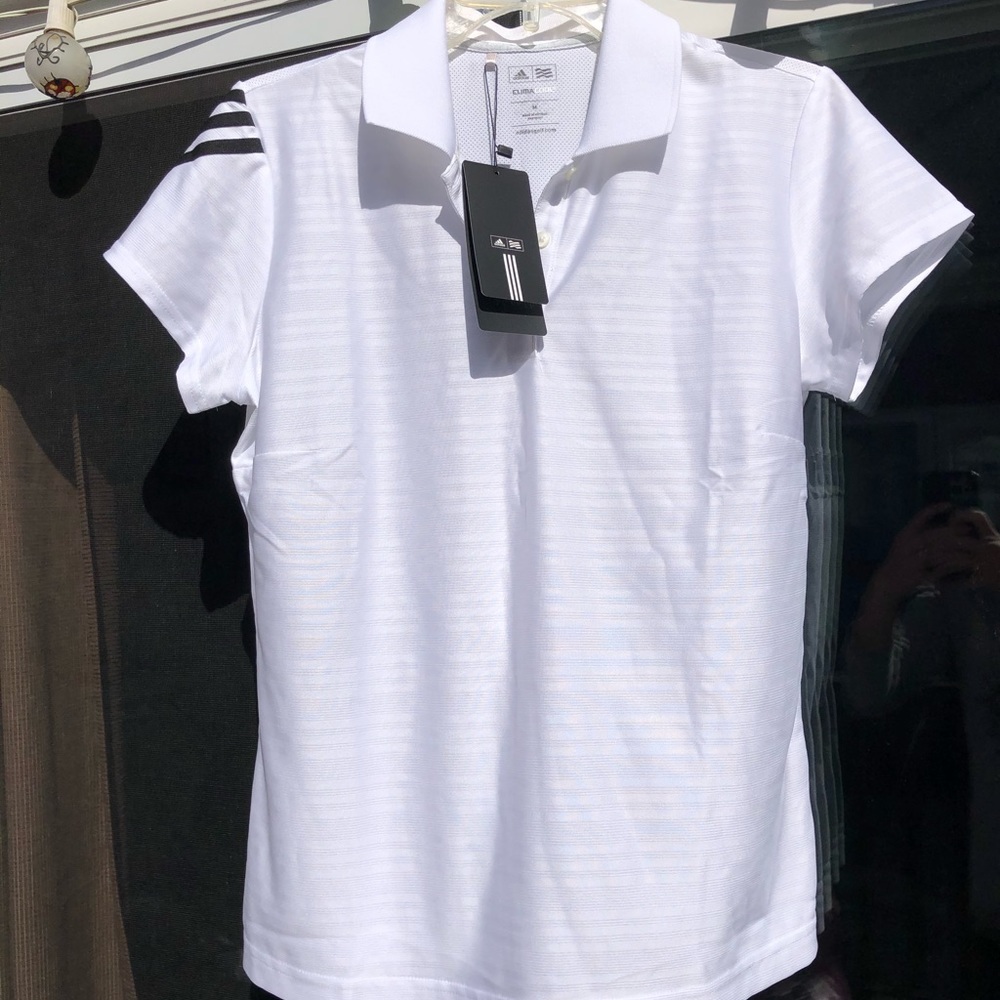 Adidas women’s M golf shirt NWT